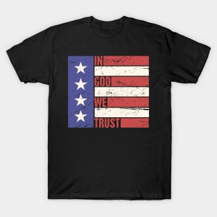 In God We Trust - Proud American Christian T-Shirt